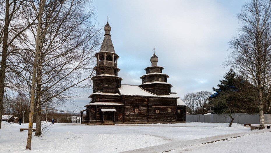    Музей народного деревянного зодчества "Витославлицы". Автор фото: Тихонов Михаил