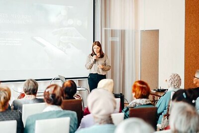    Участники клуба «Активное долголетие» © Министерство социального развития Московской области