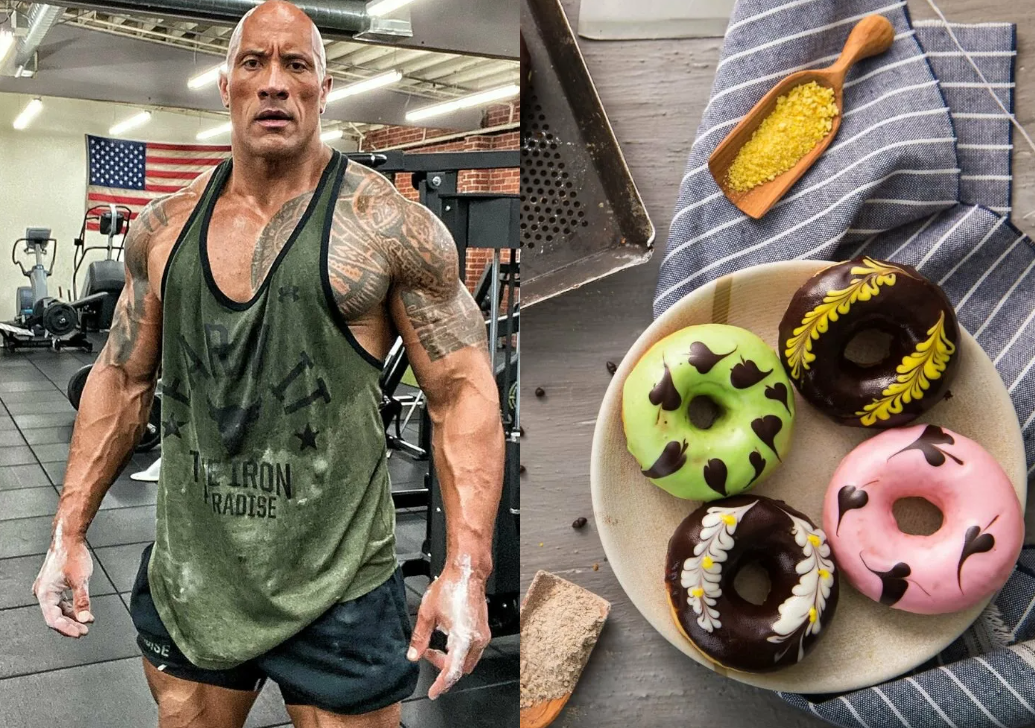 Двейн Джонсон и его вкусняшки