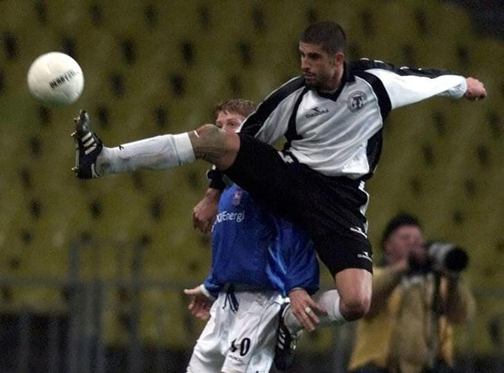 «Торпедо» - «Ипсвич» (Ипсвич, Англия) – 1:2. В игре автозаводец Никола Йолович (в белом).