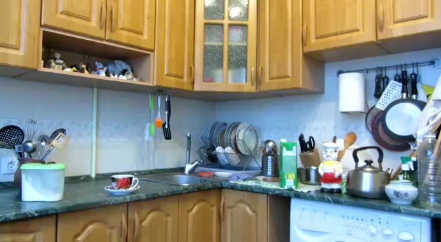 Рабочий беспорядок на моей кухне
