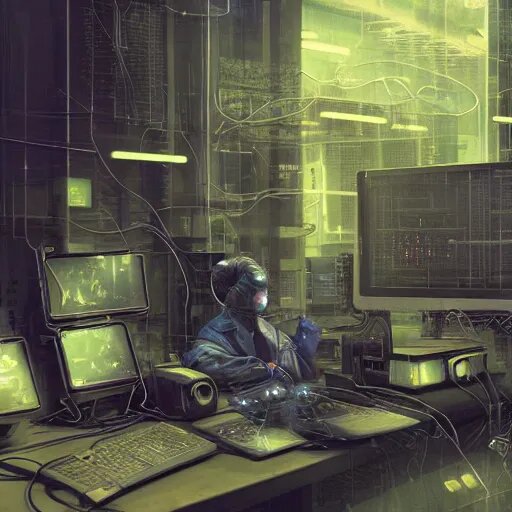 Кибербезопасность в стиле Cyberpunk