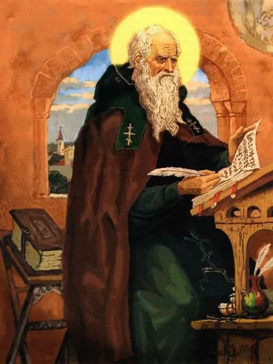 Святой преподобный Нестор-летописец (1056-1114).