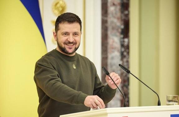    Президент Украины Владимир Зеленский. Фото: The Presidential Office of Ukraine/globallook.com