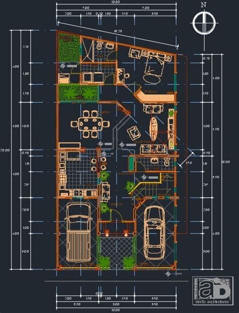 Вид проекта в AutoCAD-е