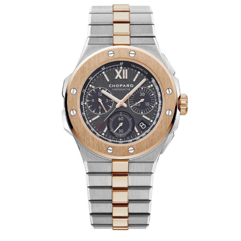 Часы Chopard Alpine Eagle с 44 мм корпусом из стали и розового золота