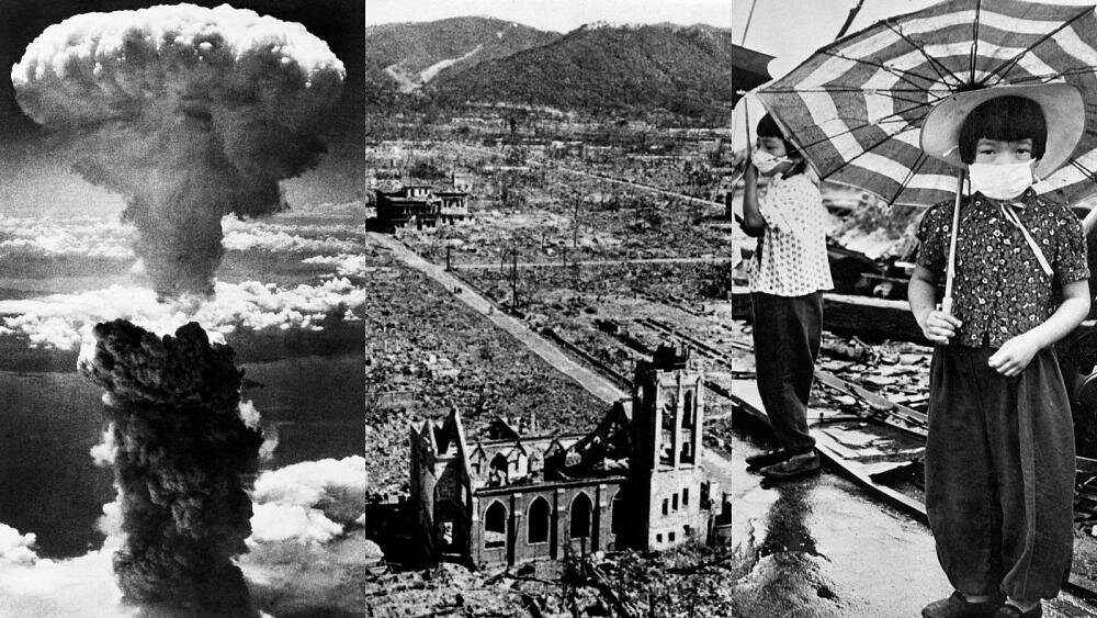 Применение США Ядерного оружия против городов Японии - Хиросима и Нагасаки