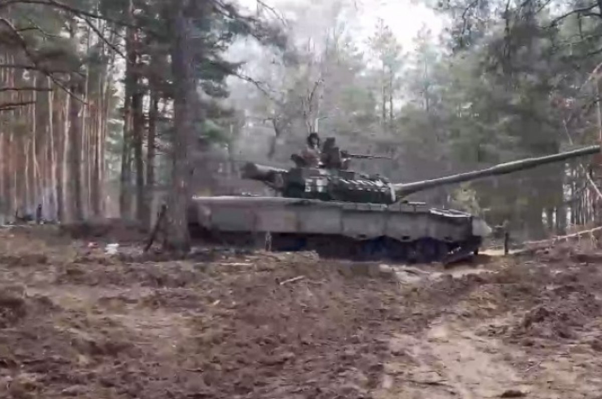    Экипажи БМД-4М и Т-80 нанесли удар по позициям ВСУ