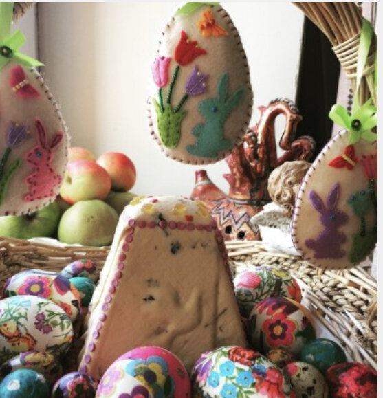 Пасха карамельная