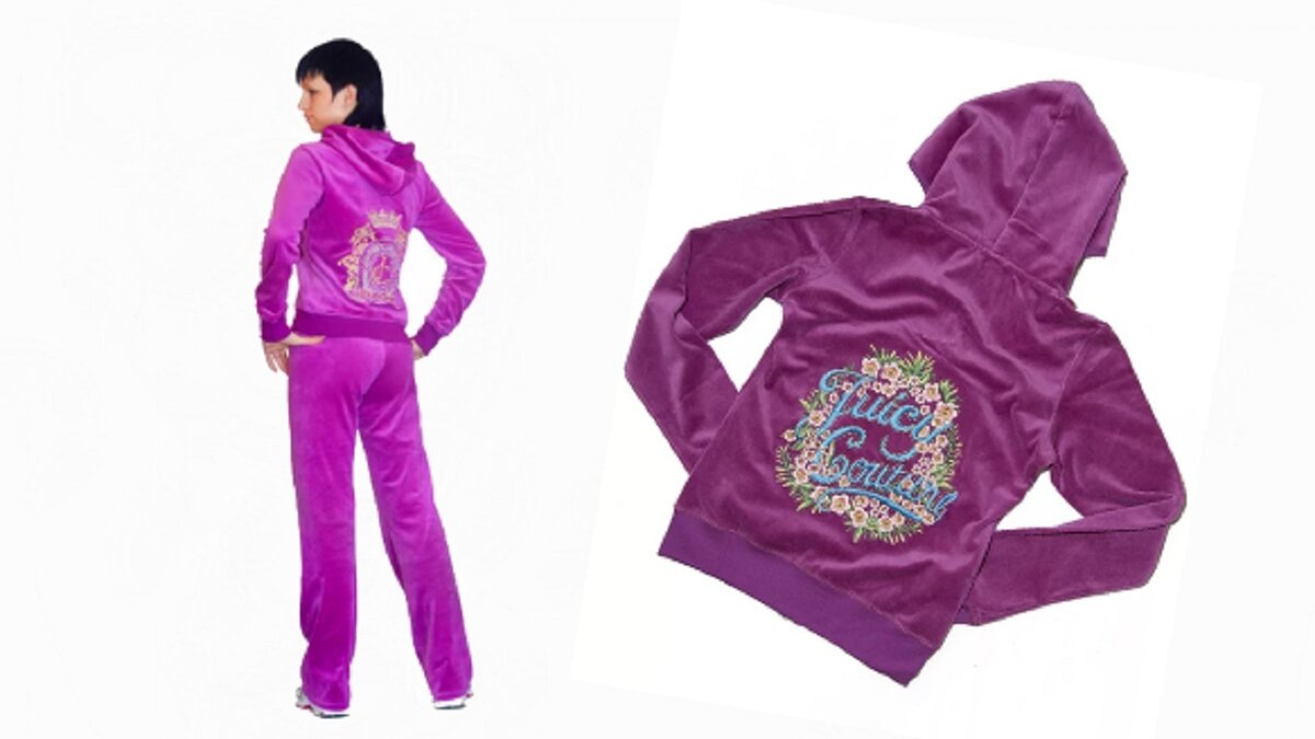 Велюровый спортивный костюм