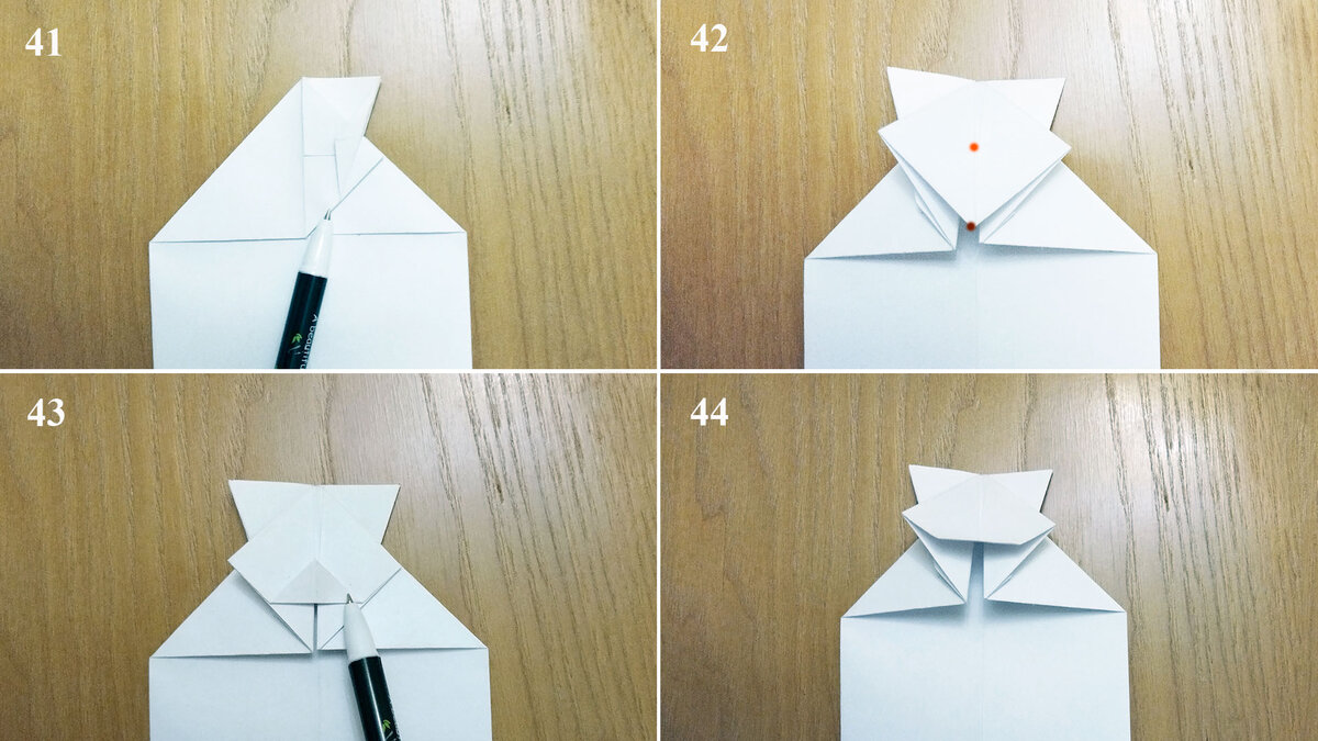 Как сделать оригами котика из бумаги, который прыгает, своими руками | Для  детей и родителей Наталья Однораленко | Дзен