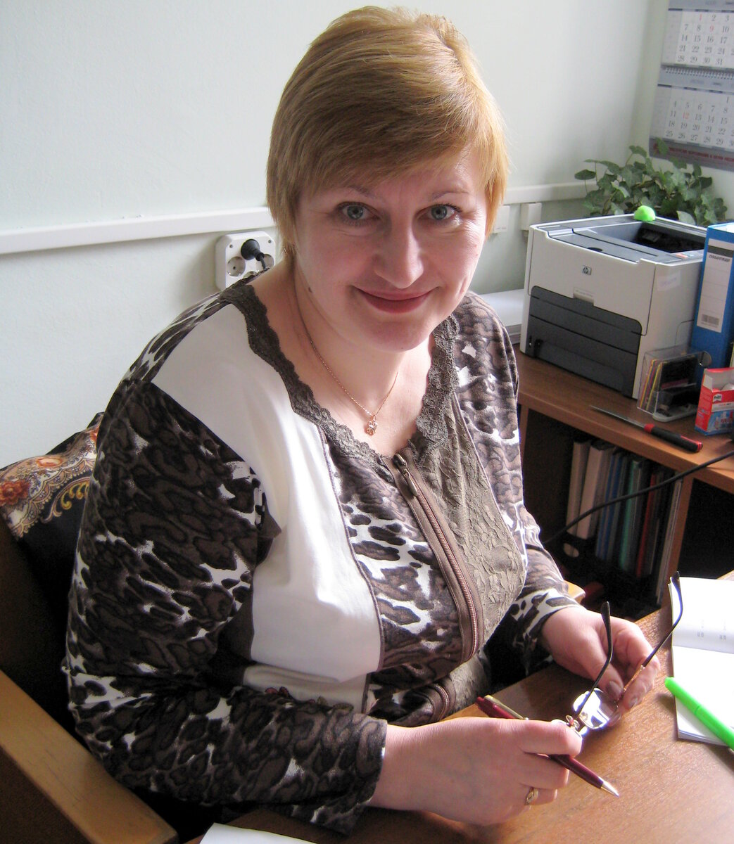 Я на работе. Фото из семейного архива