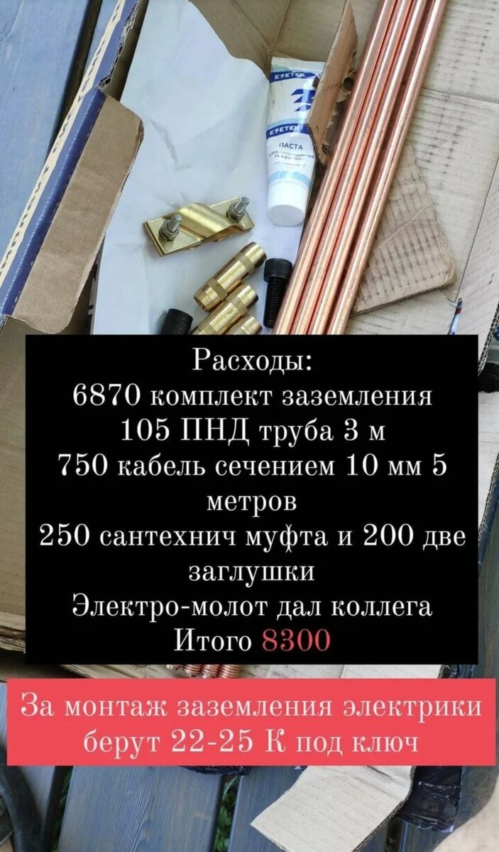 Заземление в загородном доме. Как самому сделать и сколько стоит. | Живем в  Каркасном Доме | Дзен