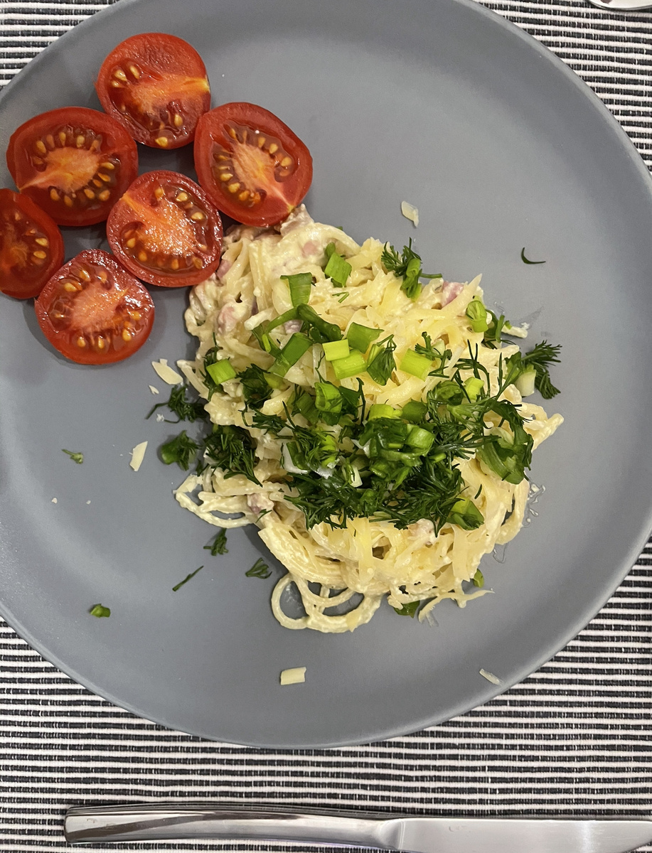 Сытный и здоровый обед
