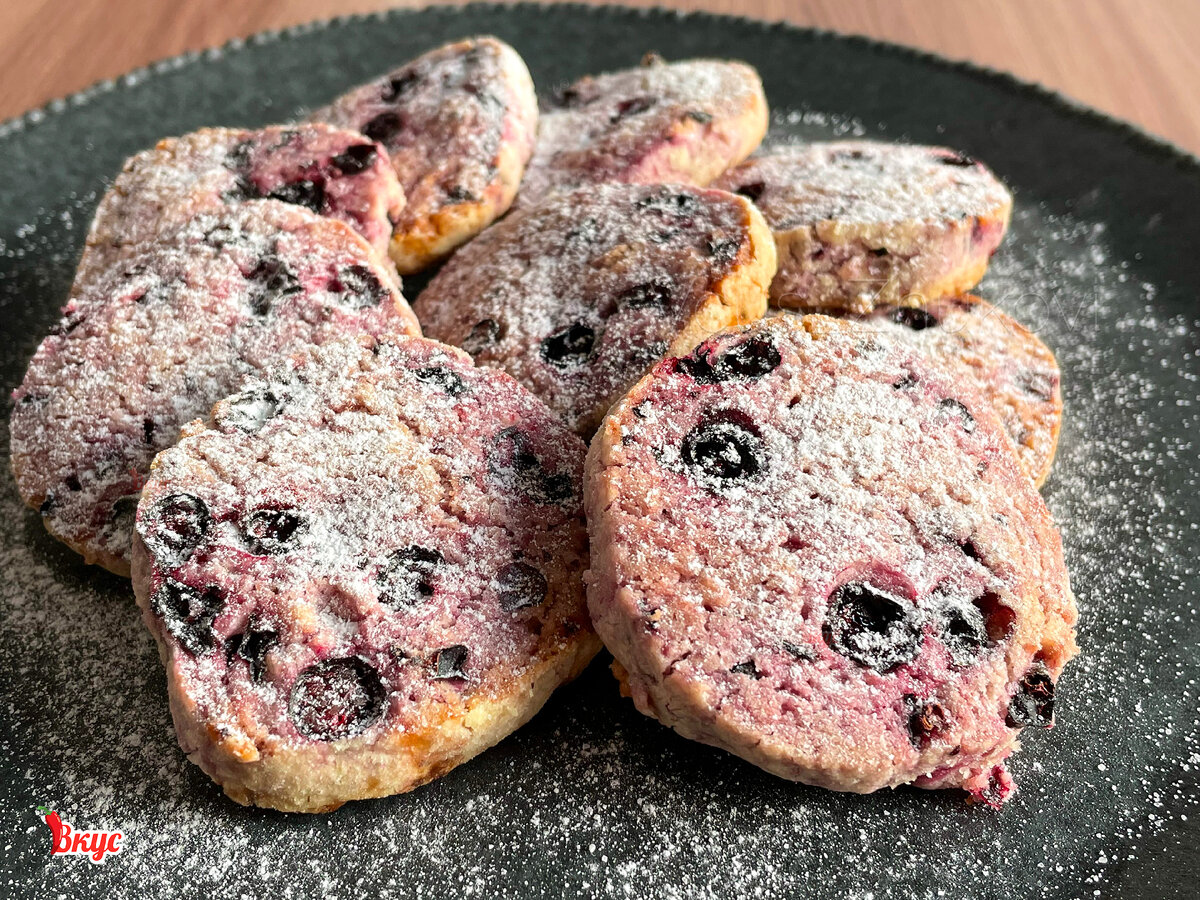 Рецепт домашнего печенья из смородины 