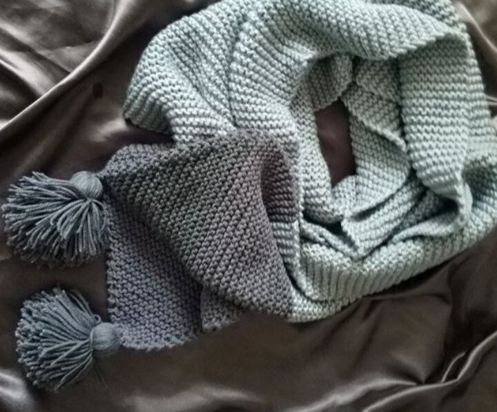 Вязаные шали – тепло, оригинально, модно