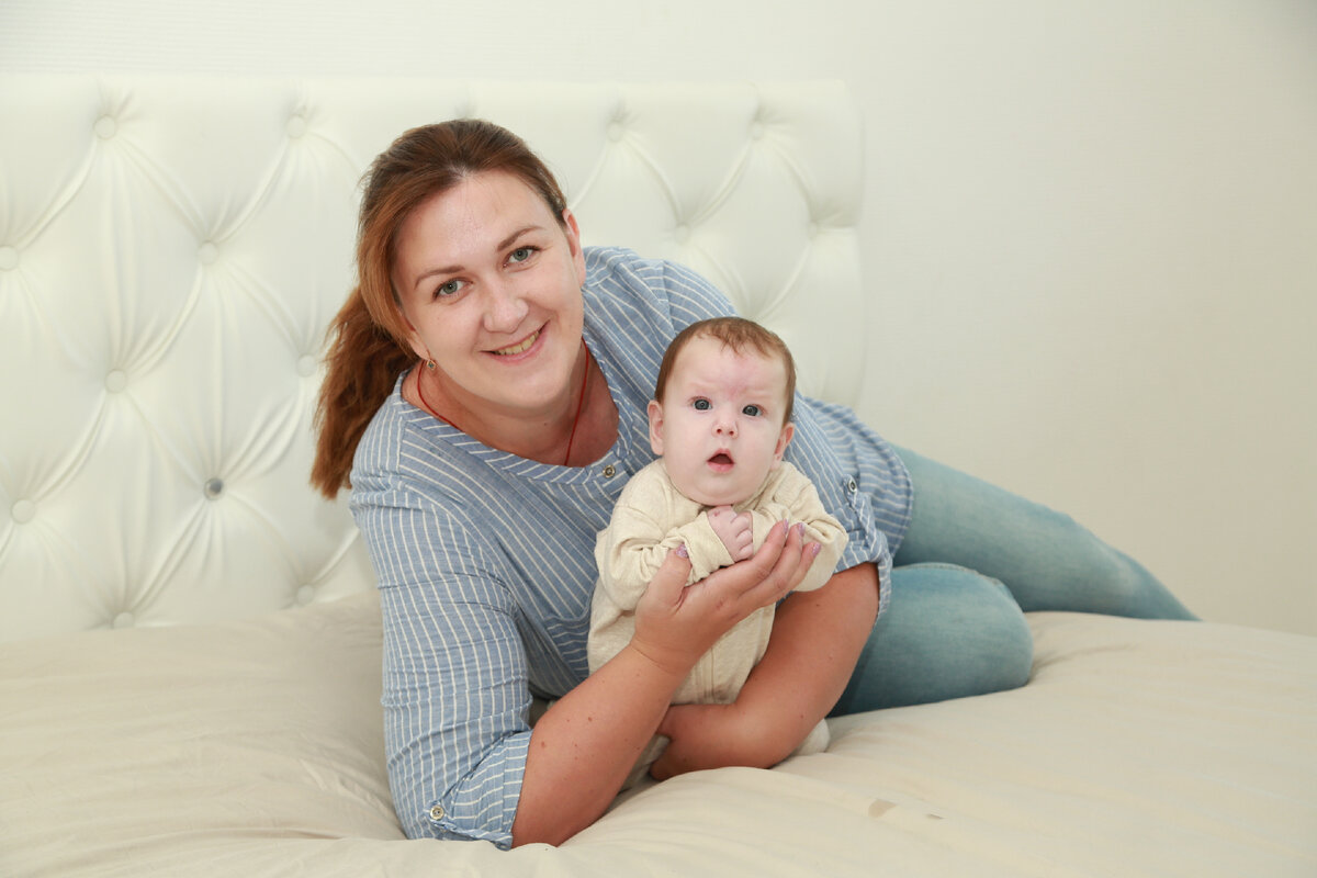 Маленькой Веронике тут чуть больше 2х месяцев