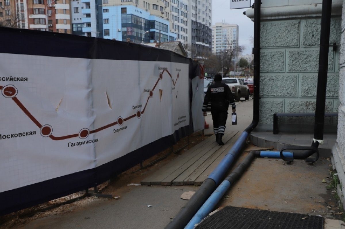    В Самаре для строительства метро на 70% завершили вынос коммуникаций