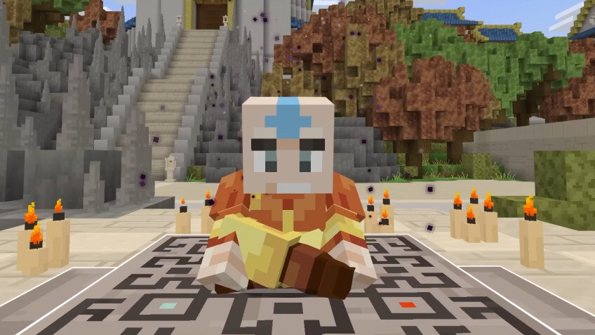    В Minecraft прибыли Аанг, Корра и другие герои вселенной «Аватар»