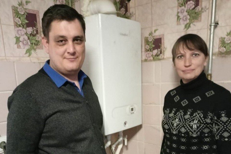     Котел работает бесперебойно и дом постоянно обогревается. Фото: личный архив Ремезкова