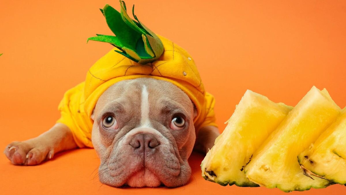 собаке ананас