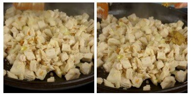 Салат из пекинской капусты с курицей, кукурузой и сухариками (пошаговый фото рецепт) - ВашВкус