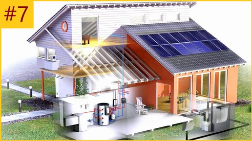 Использование солнечных панелей для освещения и отопления дома