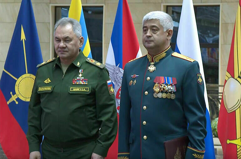   кадр из официального видео Минобороны России