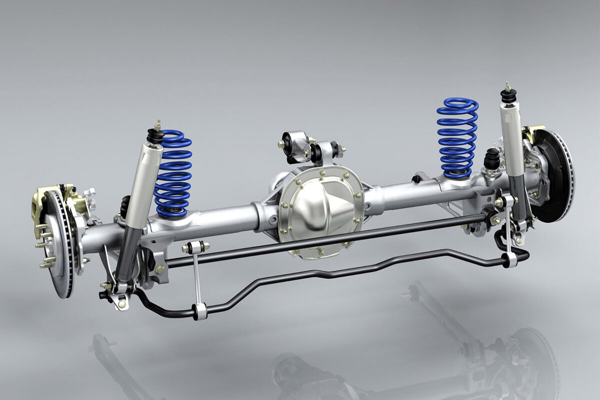 Задняя ось автомобиля. Задняя подвеска Форд Мустанг 2005. Ford Mustang 2015 Rear Suspension. Зависимая многорычажная задняя подвеска. Задняя подвеска автомобиля Ford.