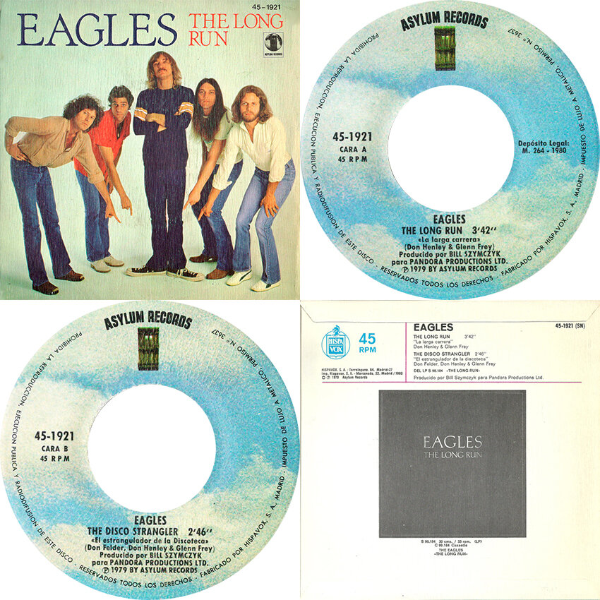 Try hits. Eagles группа на пакете.