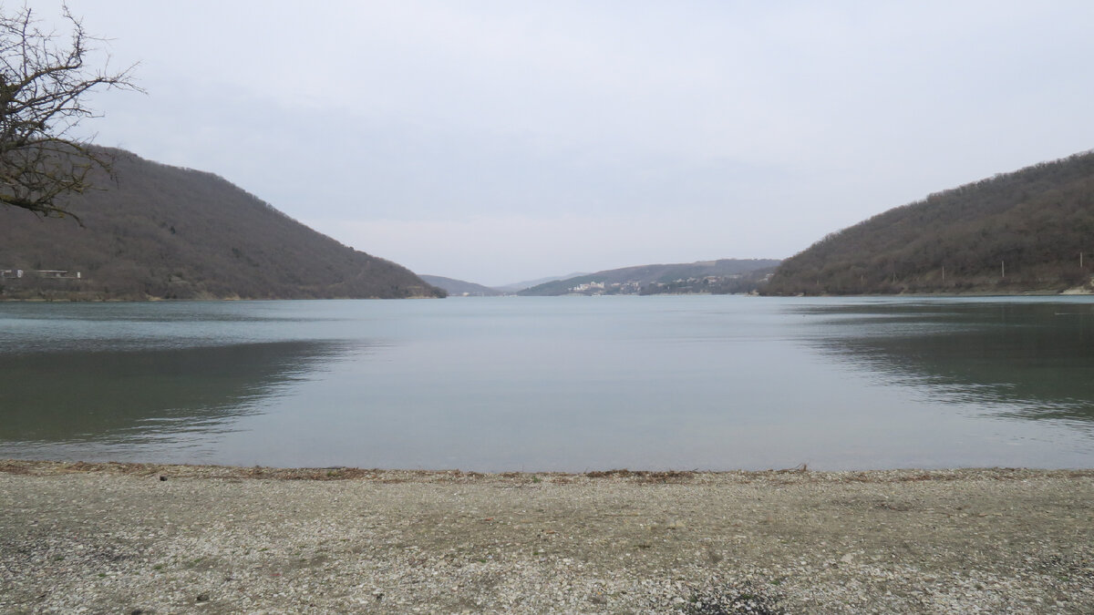 Озеро Абрау. Краснодарский край. Фото Автора.