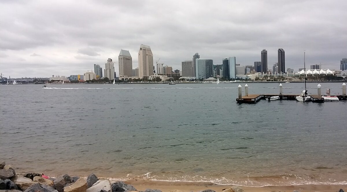 Виды с набережной Сан-Диего (фото автора)