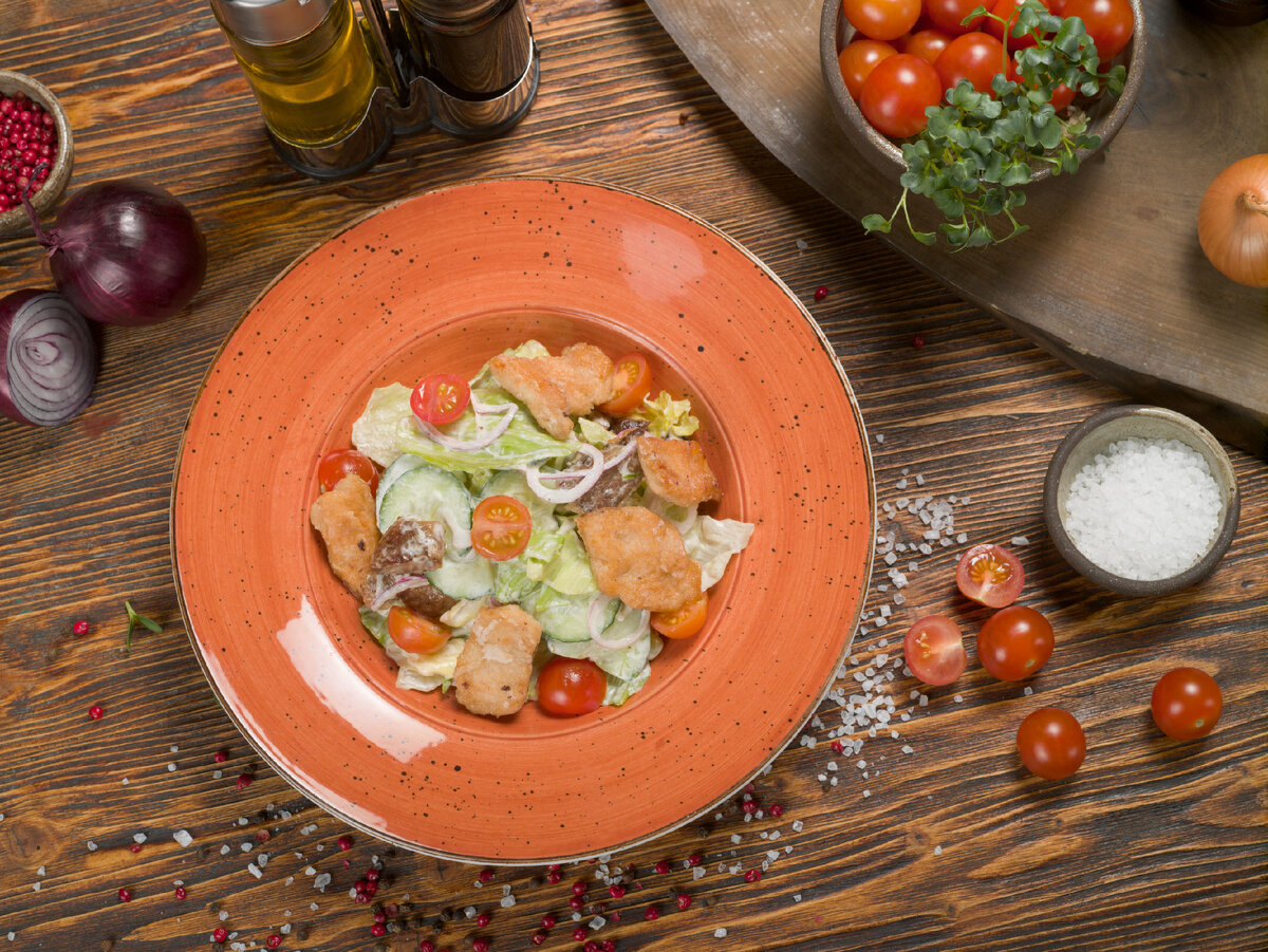 Диетические салаты для праздника