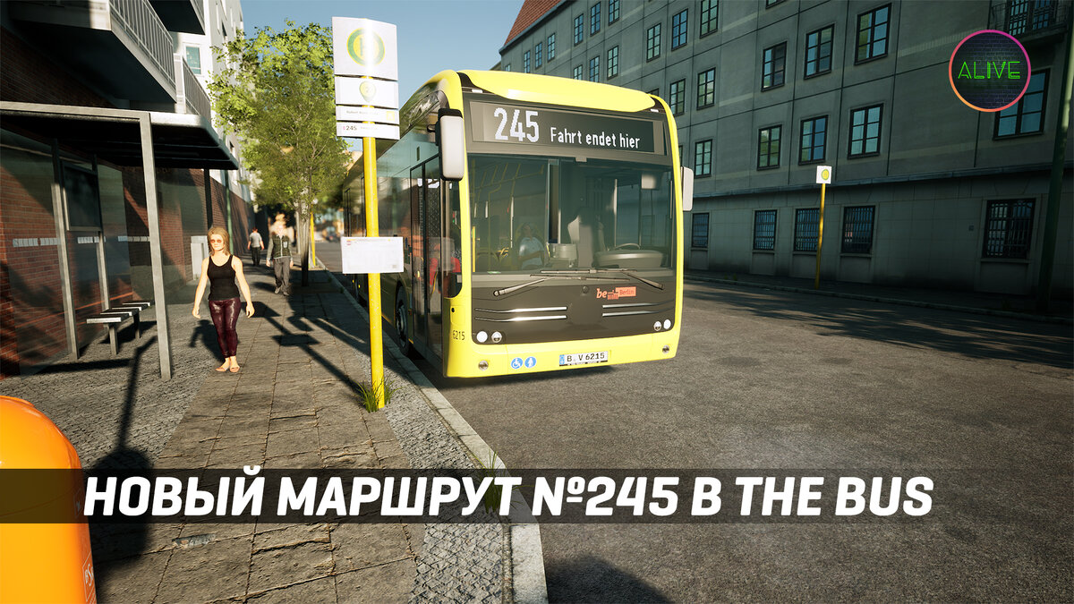 Новый маршрут №245 в игре The Bus. | TheAlive55 | Дзен