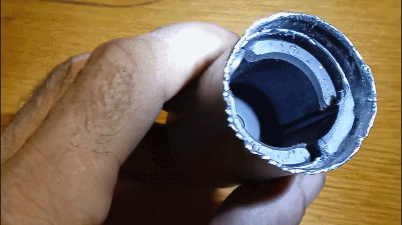 Демонтаж распорной пружины магнитов .