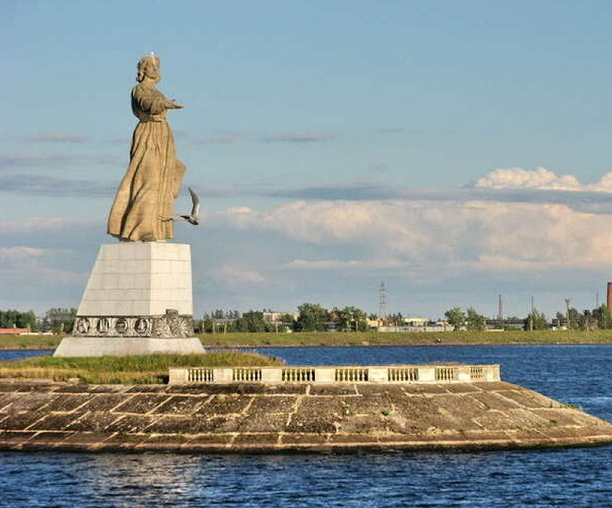 Рыбинское водохранилище мать Волга