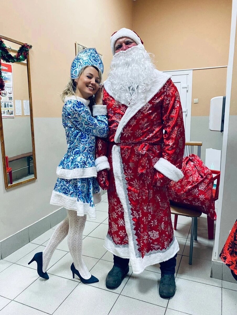 Наши герои в новогоднем образе