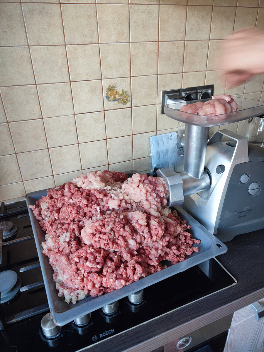 Впечатляет?!  Это только свинина и говядина