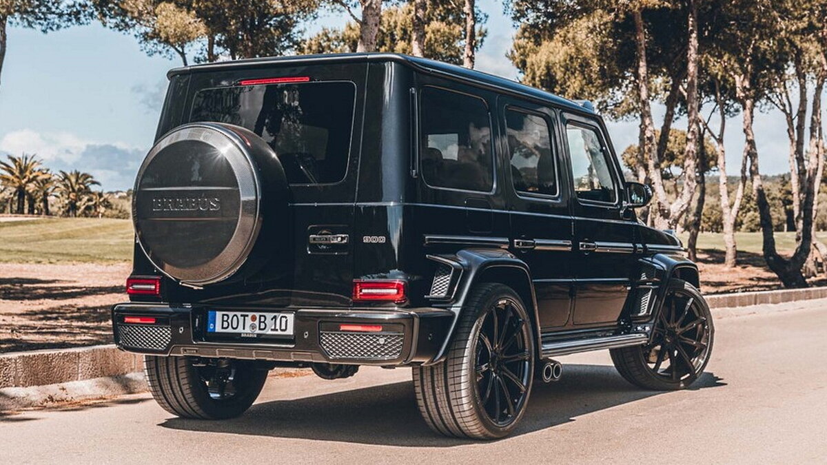 Инженеры Brabus превратили Mercedes-Benz Geländewagen в 900-сильный кирпич  | АВТО INFO | Дзен