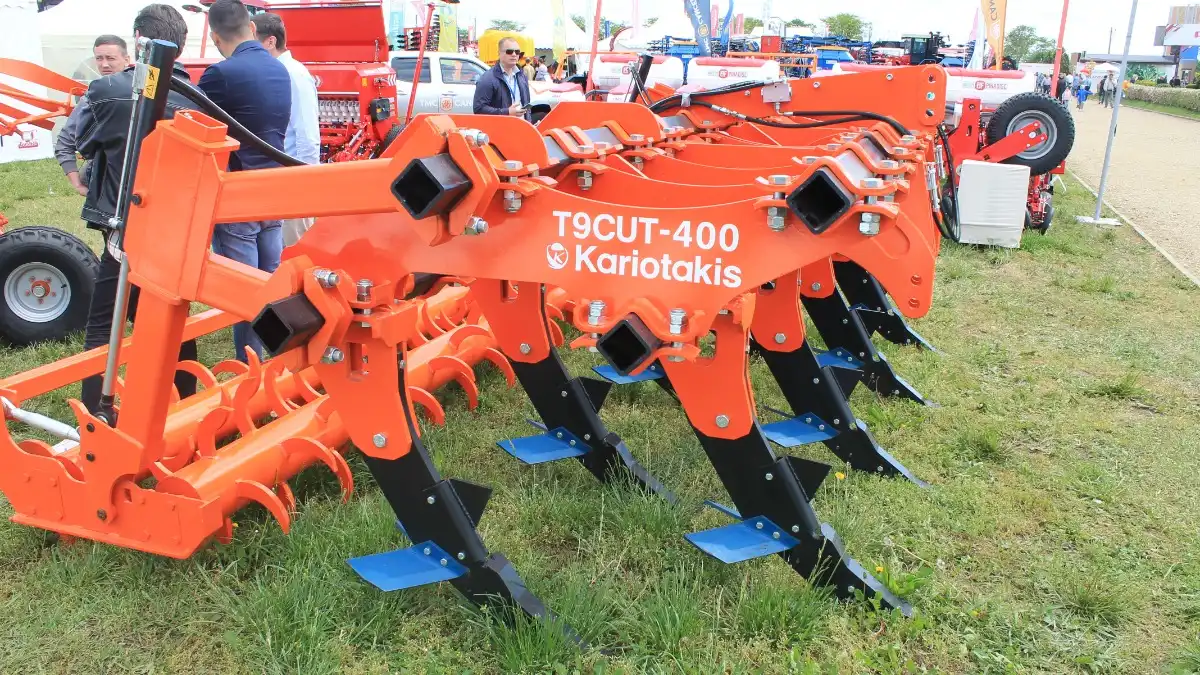 Почвообрабатывающие орудия Kariotakis из Греции на выставке Золотая Нива 2022