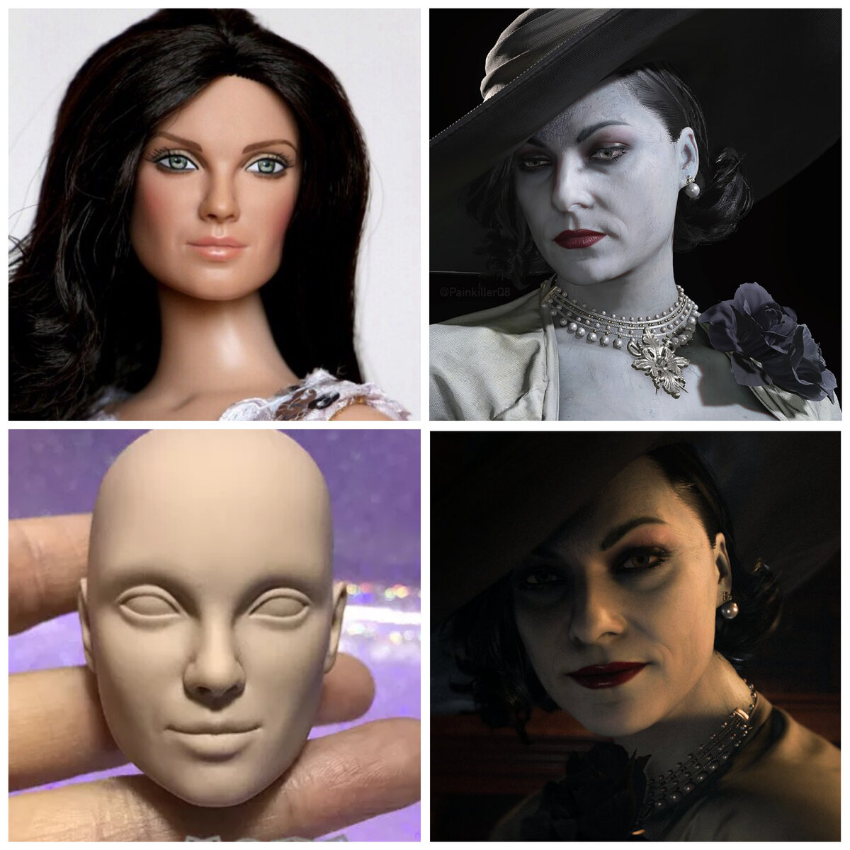 Голова от куклы Роберта Тоннера, молд Юпитер Джонс