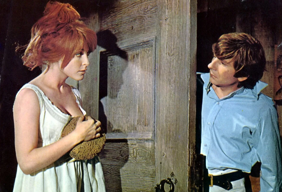 Шарон Тейт и Роман Поланский в фильме "Бал вампиров" (!967)