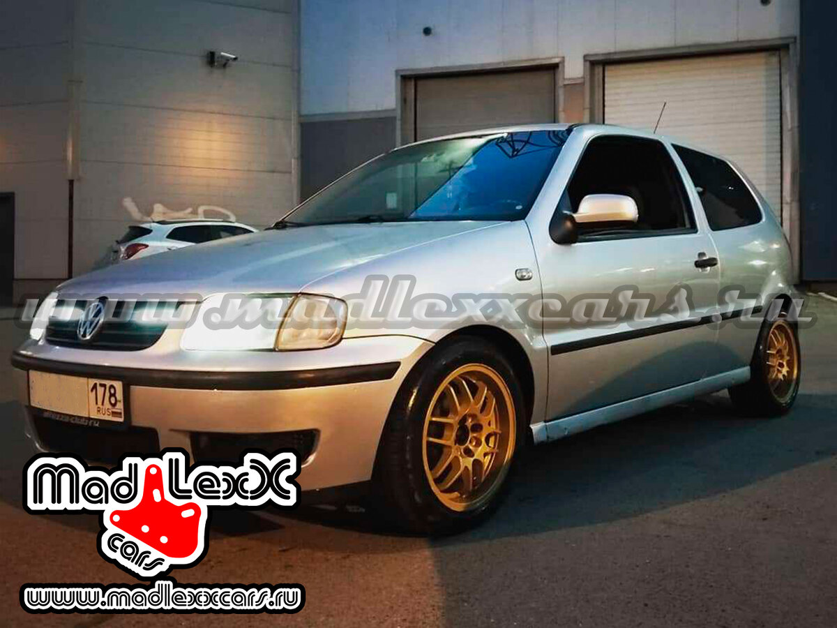 задние дисковые тормоза ЗДТ VOLKSWAGEN VW ФОЛЬКСВАГЕН polo поло MADLEXXCARS MLC VAG KIT установка дисковых тормозов тюнинг тормозной системы 