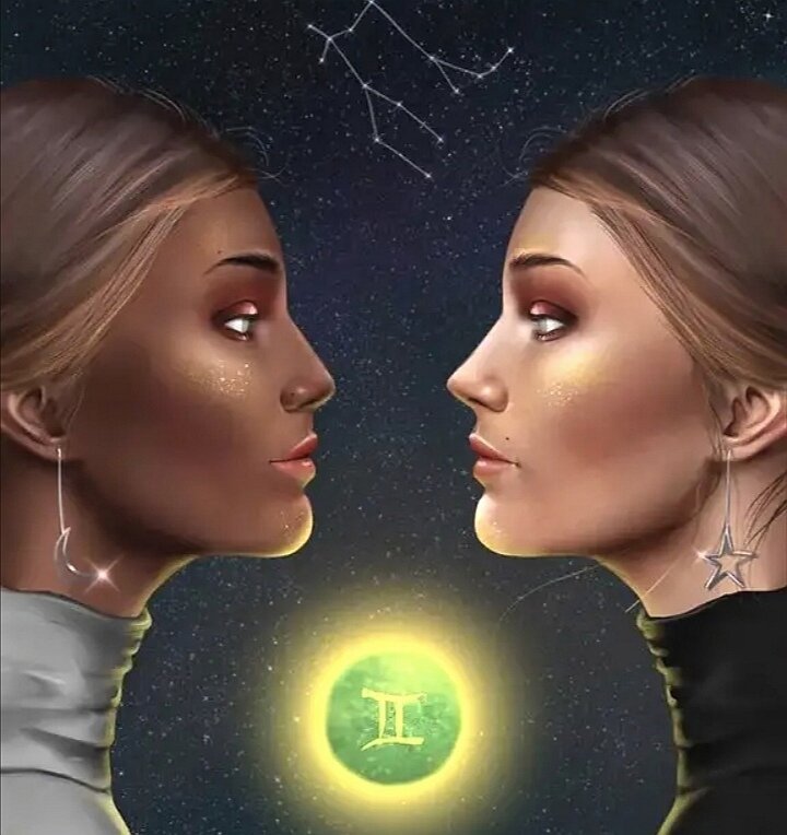 Близнецы в полнолуние...