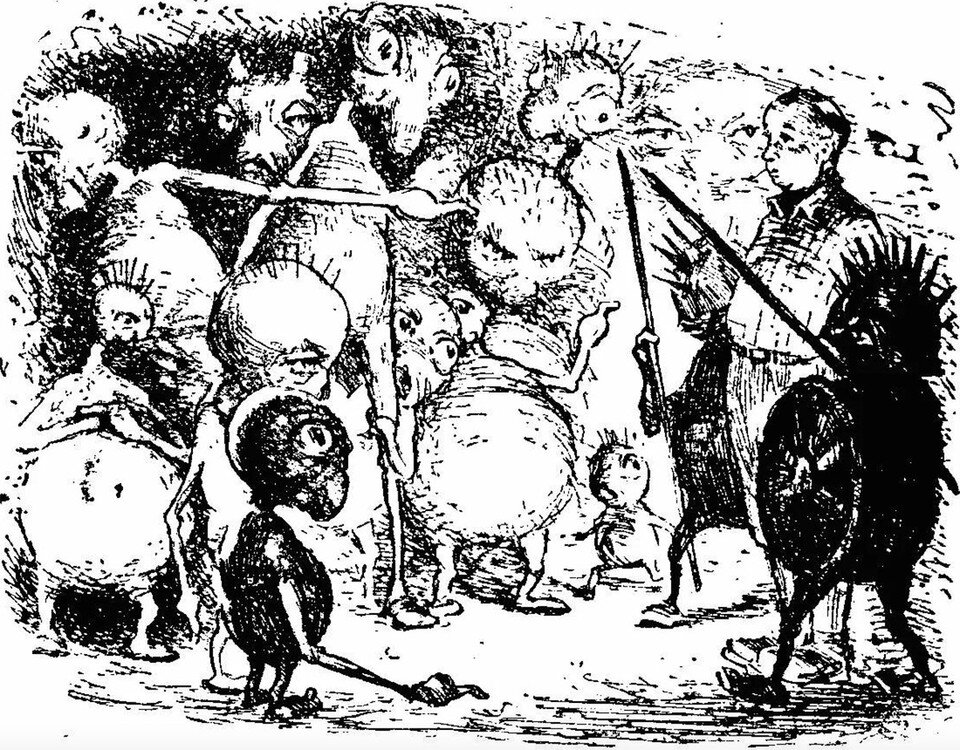     Селениты Уэллса: люди долго считали, что на Луна обитаема.