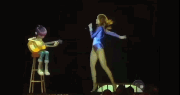 Мадонна с виртуальными "Гориллаз"