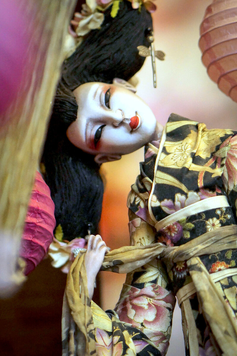 Небольшая фотозарисовка с выставки Япония. Куклы, сказки и легенды