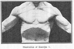 Иллюстрация из книги MAXALDING for HEALTH for STRENGHT by Monte Saldo, London, circa 1930