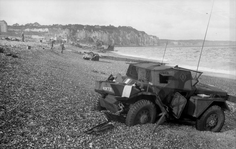Пляж Дьеп. Захваченная Франция 1942г
