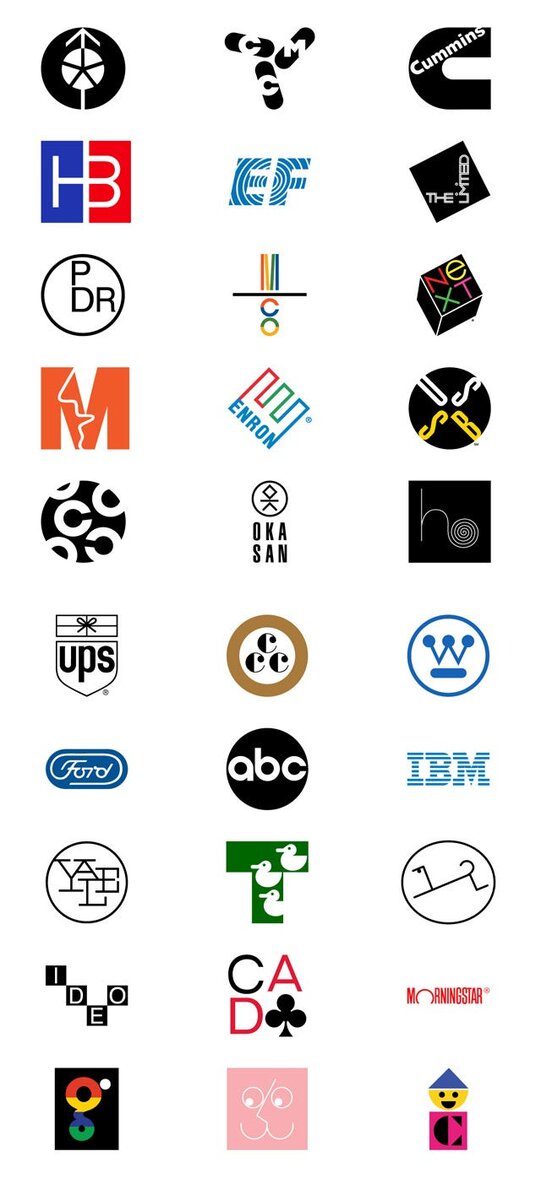 Логотипы разработанные Полом Рэндом